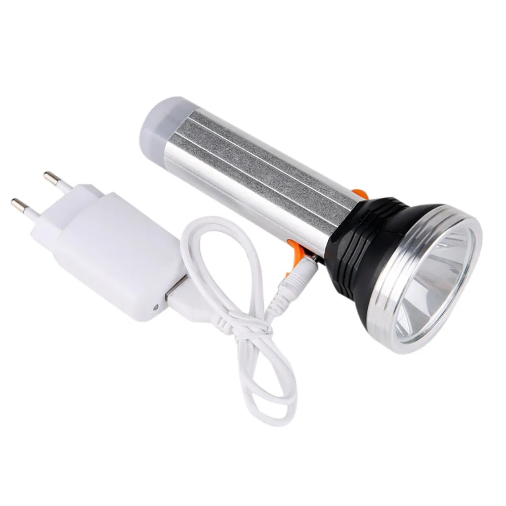 

3W Very Bright Large Flashlight Multifunction Digital LED Spotlight Rechargeable LED Torch Flashlight Latarka Handheld Linterna