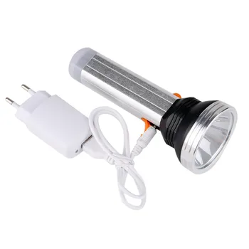 

3W Very Bright Large Flashlight Multifunction Digital LED Spotlight Rechargeable LED Torch Flashlight Latarka Handheld Linterna