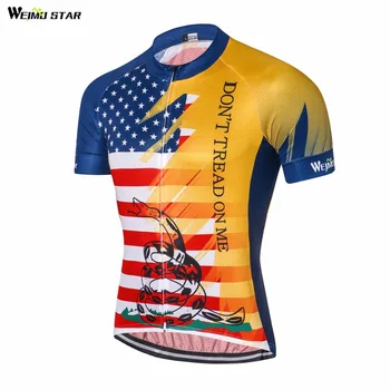 

2017 USA Cycling Jersery Men summer outdoor bike jersey shirts ropa ciclismo mtb snake racing pro team bike clothing sportswear