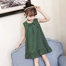 Новинка года, милое платье для девочек Одежда для маленьких девочек платья для девочек на день рождения детская одежда От 3 до 13 лет милое платье подарки