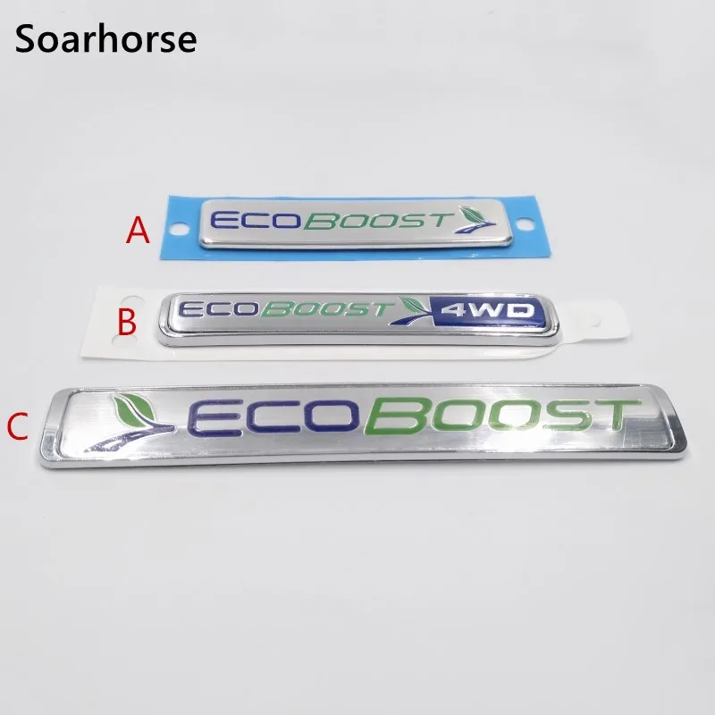Автомобильная наклейка Soarhorse Ecoboost для Ford Focus Kuga Escape сменная на заднюю дверь