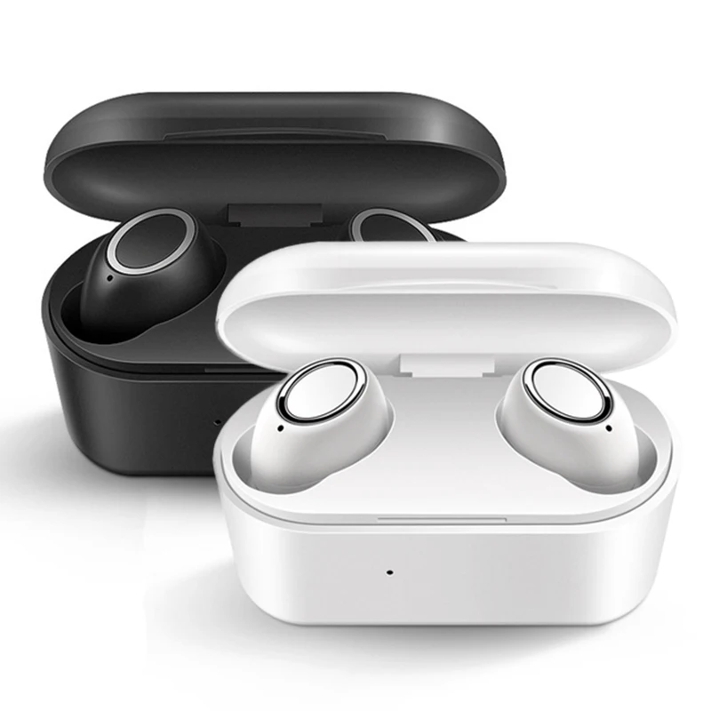 

Sports Earphone Bluetooth 5.0 TWS Wireless In Ear Headset Handsfree Earphone Headset for Phone with Mic
