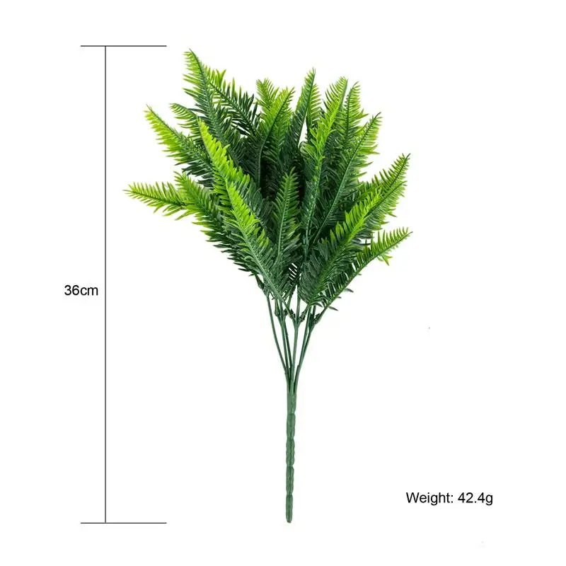 2 шт. 36 см Искусственный пластик Cycas травяное растение искусственный цветок для
