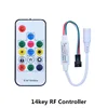 Led Pixel Controller RF 14 Key/17 Key/21 key IR Pixel Controller LED Lights Controller Remote Dimmer DC5-24V For Pixel LED Strip ► Photo 2/6