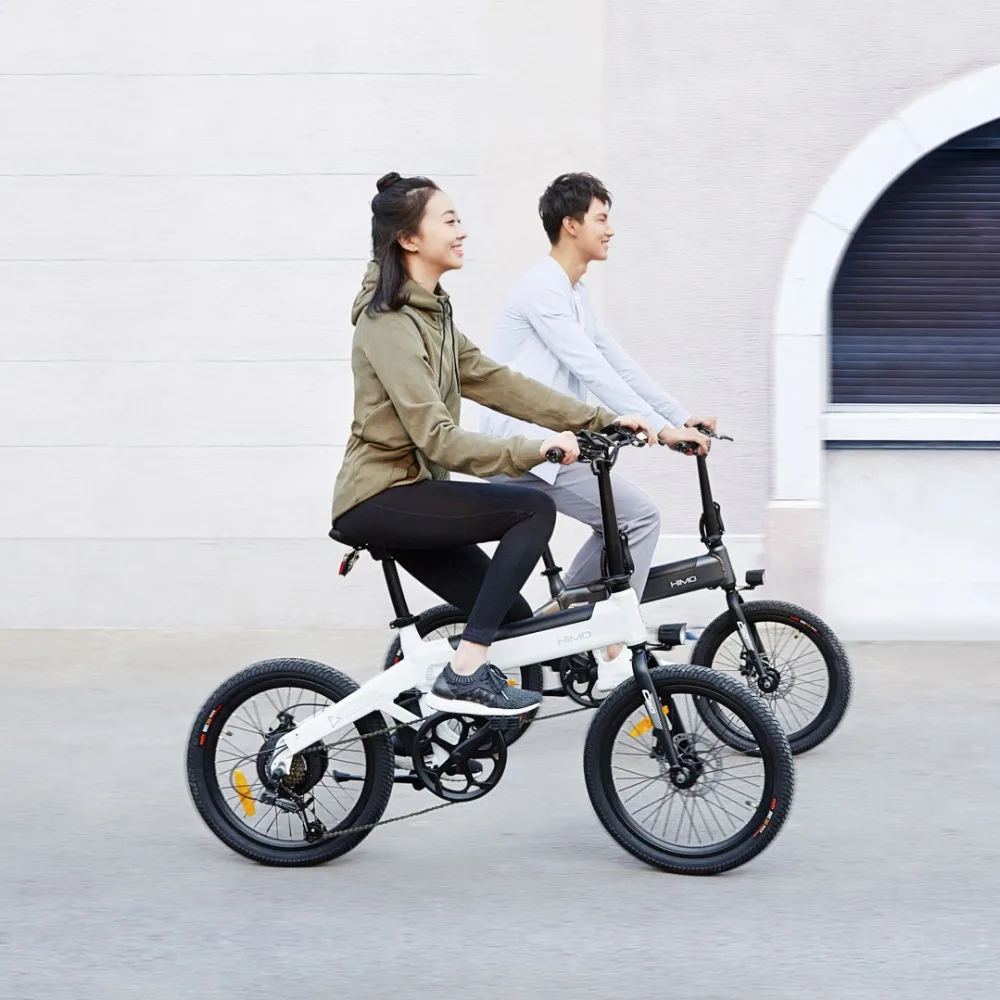 Himo 20 дюймовый Электрический велосипед 36v10ah 250w DC motor city ebike легкий вспомогательный