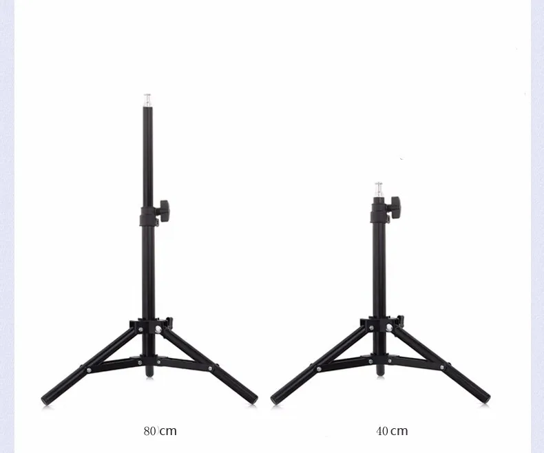 Мини 40 см 80 см фотостудия светильник ing Stand лампа Стенд штатив Стенд кронштейн для вспышки стробоскоп светильник фото камера