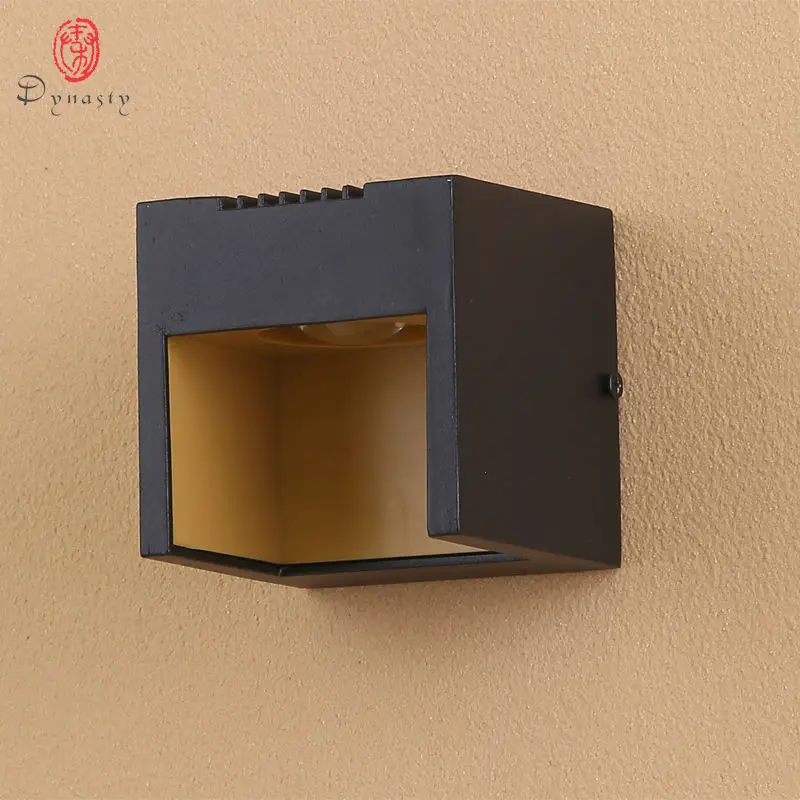 Dynasty Lighting Modern Wall Lamp Aluminum LED Wall Lights Outdoor Water proof Fashion Courtyard Garden Hotel Villas Restaurant dynasty outdoor wall lights aluminum led wall lamp 3w 6w led round square sconces ip65 water proof courtyard garden villas hotel