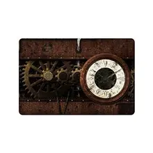 Пользовательское винтажное забавное крутое снаряжение стимпанк Добро пожаловать коврик на порог декоративные домашние напольные коврики Outdoo