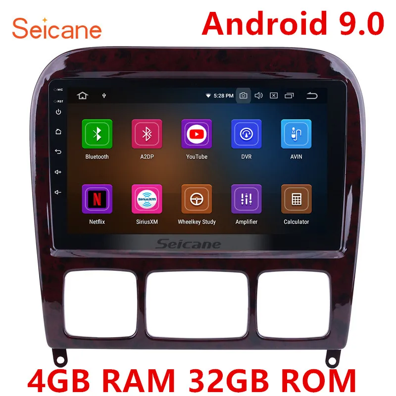 Perfect Seicane Car GPS multimeida player For 1998-2005 Mercedes Benz S Class W220 S280 S420 S430 S32 S350 S400 S500 S600 S W220 CL-W215 0