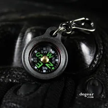 Кемпинг Туризм Портативный, из алюминиевого сплава Карманный компас навигация для активного отдыха диаметр 22 мм