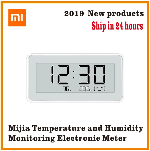 

Xiaomi Mijia BT4.0 Wireless Smart Electric Digital clock Indoor&Outdoor Hygrometer Thermometer LCD Temperature Measuring Tools