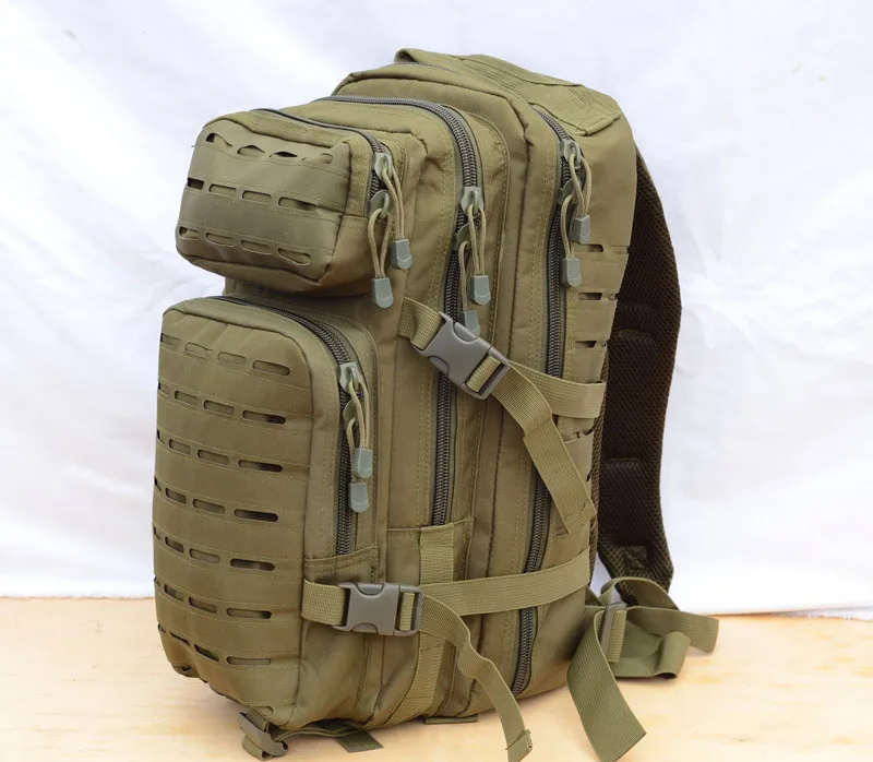 ROCOTACTICAL 30L тактический рюкзак лазерная резка MOLLE Assault Pack для кемпинга Туризм Охота Путешествия нейлоновая сумка подходит для 15 ноутбука