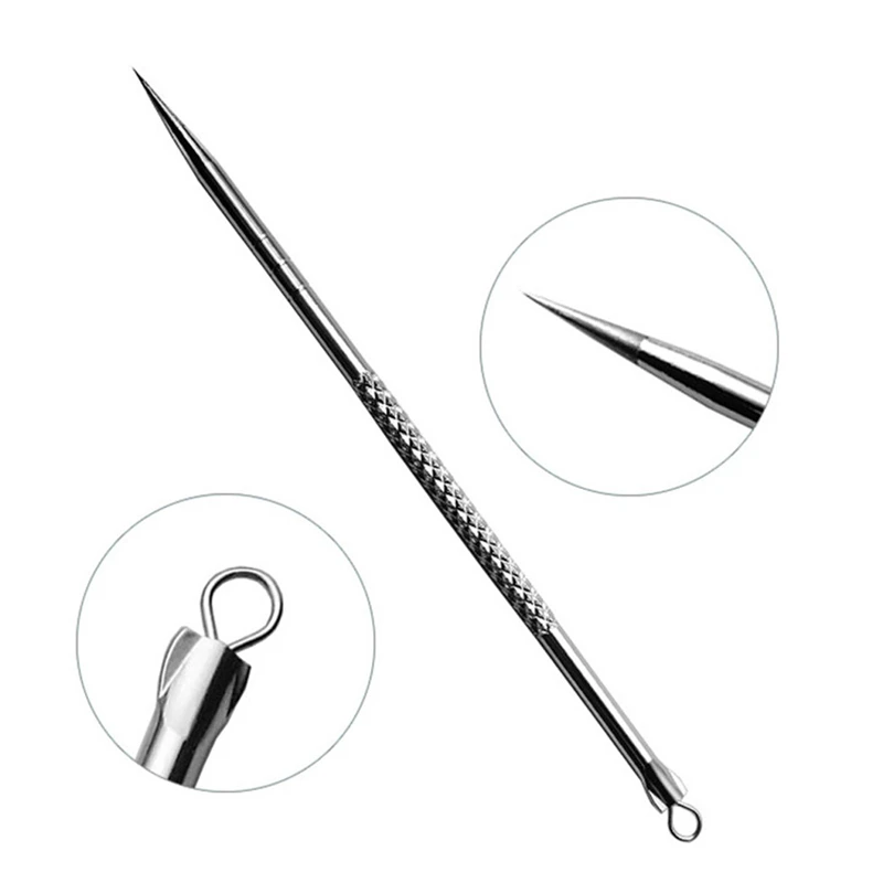 

1PC Acne Removal Needle 12.5cm Blackhead Comedone Acne Blemish Remover Stainless Acne Needles Remove Tools