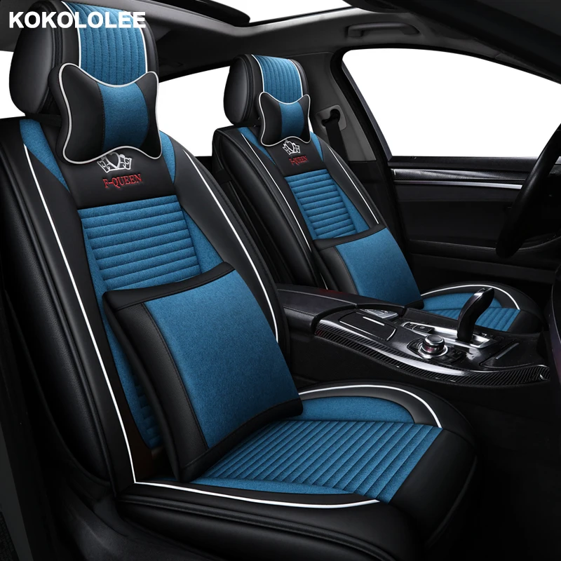 

KOKOLOLEE flax car seat covers For Suzuki Swift Wagon GRAND VITARA Jimny Liana 2 Sedan Vitara sx4 auto accessories car-styling