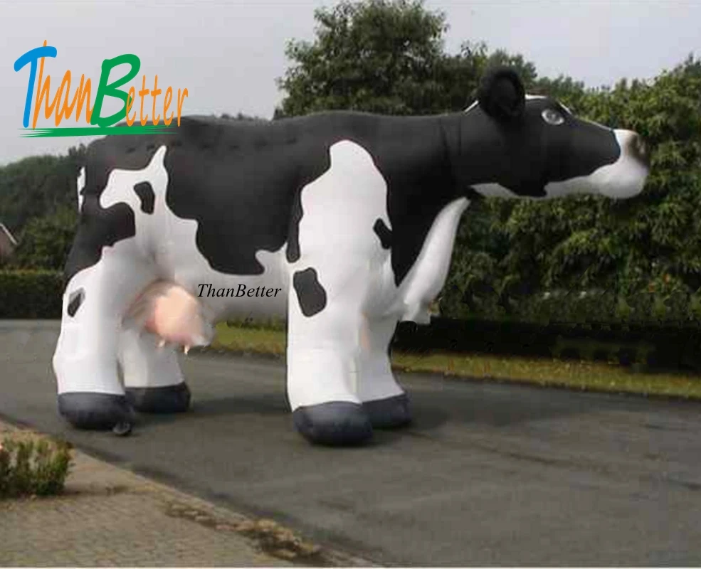 customizable inflatable cartoon replica giant beautiful advertising inflatable milk cow for farm customizable inflatable cartoon replica giant beautiful advertising inflatable milk cow for farm