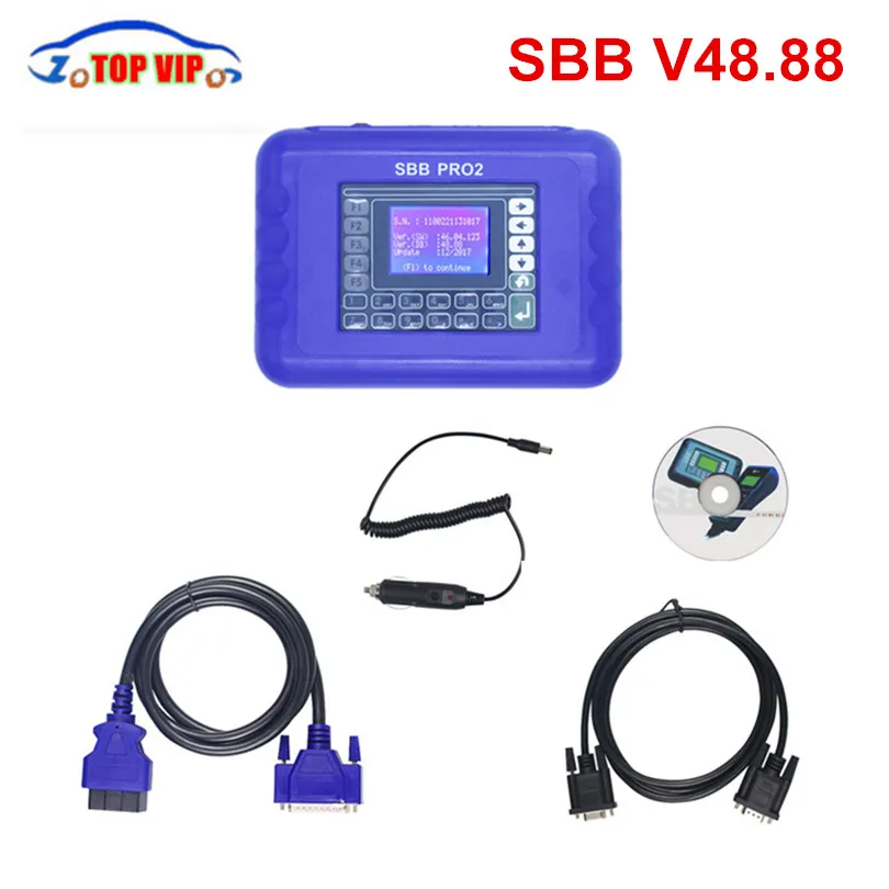 

DHL Free!! New arrived V48.88/V48.99 SBB Pro2 Key Programmer Support Cars to 2018 Replace SBB V46.02 v33.02 SBB Key Programmer