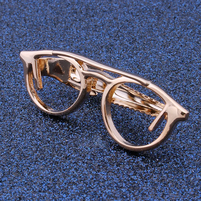 

HAWSON Interesting Glasses Tie Clip Pattern Free Style Men's Tie Tack Pins