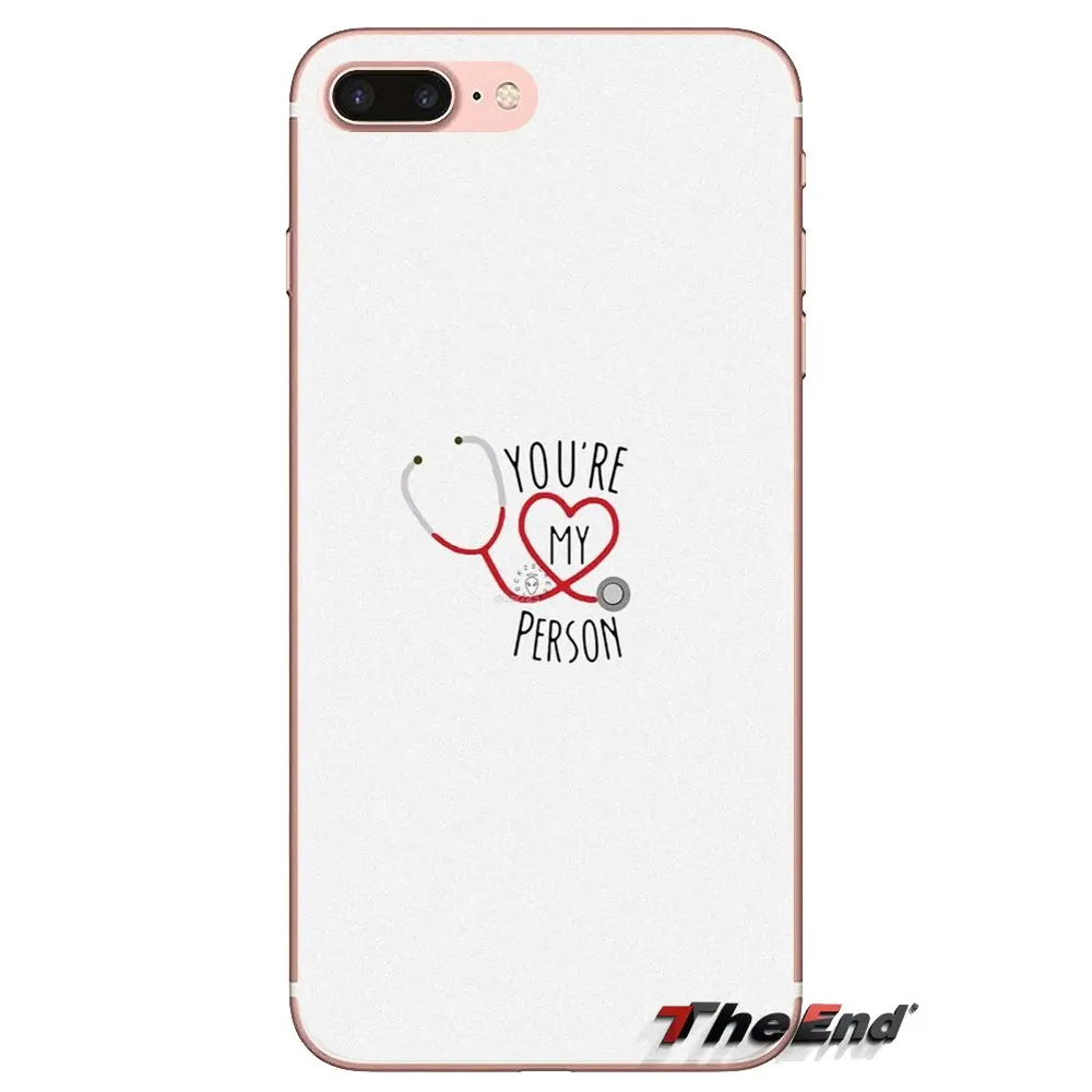 Greys Anatomy You're My Person для Samsung Galaxy J1 J2 J3 J4 J5 J6 J7 J8 Plus 2018 Prime 2015 2016 2017 прозрачный корпус из