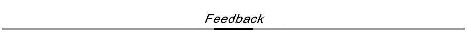 feedback