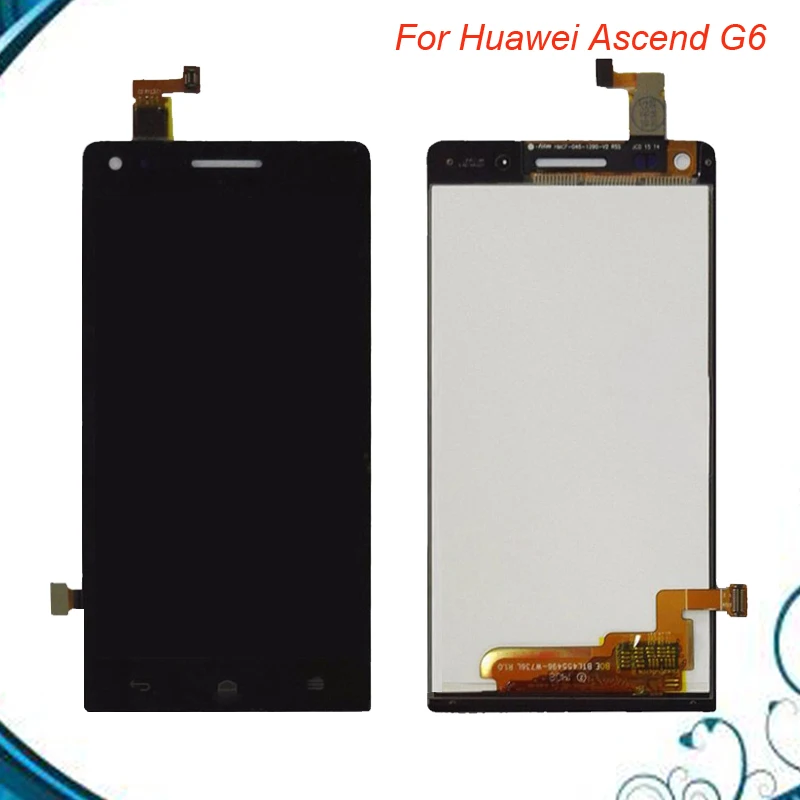 

High Quality Full LCD Display+Touch Screen Digitizer Assembly For Huawei Ascend G6 Lcd free shipping