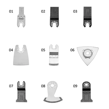 

1pcs Stainless Steel Renovator Dremel Accessories Saw Blade Oscillating Tool for Multimaster Power Tools