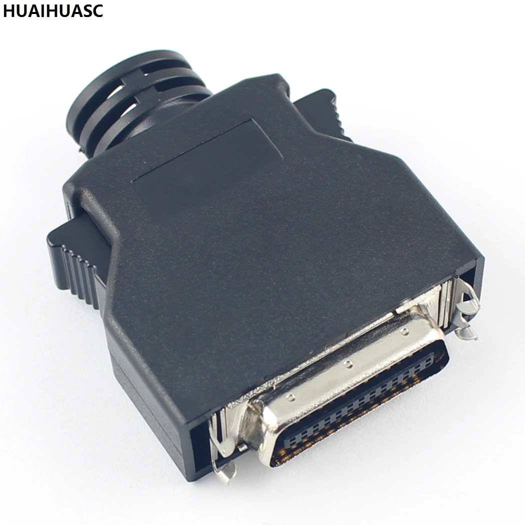 1 шт. SCSI 26 Pin MDR мужской CN разъем под пайку оболочки комплект щит для кабеля в