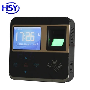 

HSY RFID and Fingerprint Biometric Access Control and Time Attendance Record System Proximity EM Card Standalone Controller