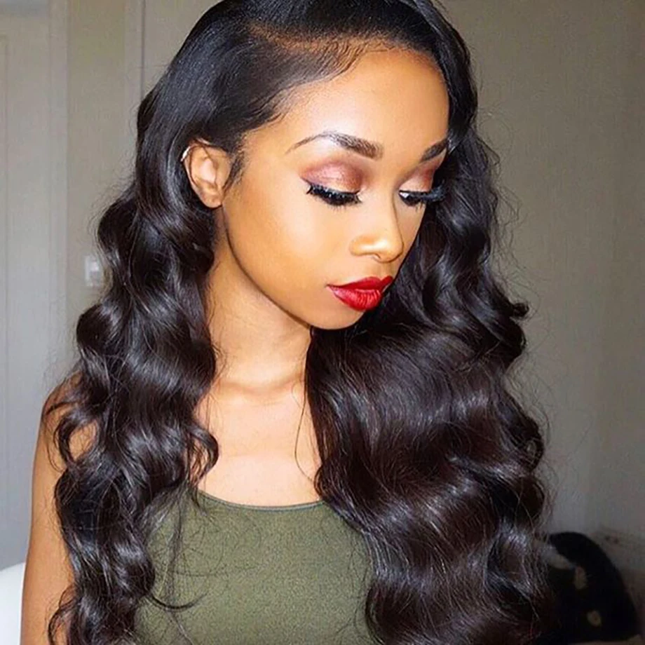 Curly Human Hair Wig Brazilian Long Bob Lace Front Human Hair Wigs