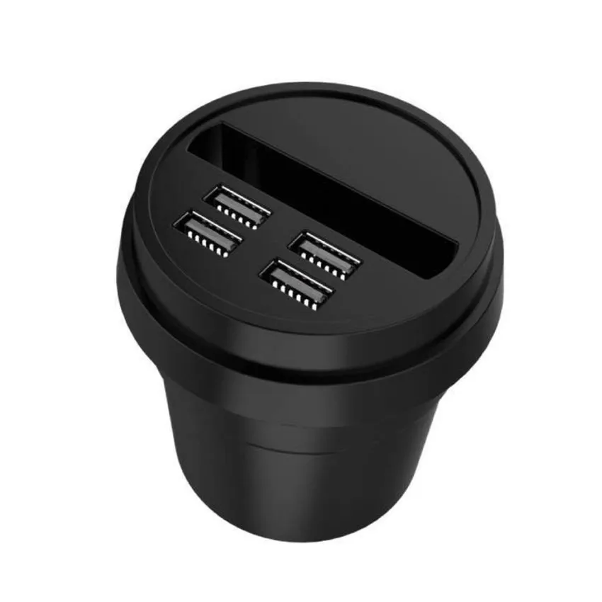 4 в 1 Автомобильное usb устройство для зарядки телефона автомобильное зарядное