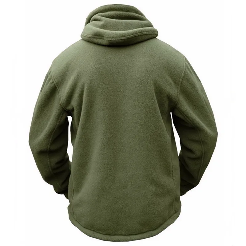  Winter Military Uniform Clothes Softshell Jacket Men Tactical Thermal Breathable Hooded Coat Army C
