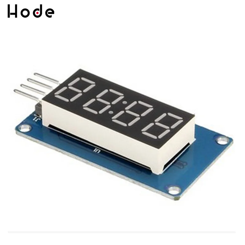 4 битный светодиодный модуль TM1637 с цифровым дисплеем для arduino 7 сегментов 0 36 дюйма