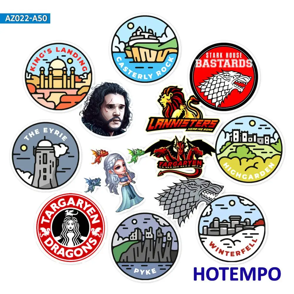 45pcs Game Of Thrones Cartoon Sticker War TV for Mobile Phone Laptop Luggage Suitcase Guitar Skateboard Decal Stickers 45pcs Game Of Thrones Cartoon Sticker War TV for Mobile Phone Laptop Luggage Suitcase Guitar Skateboard Decal Stickers