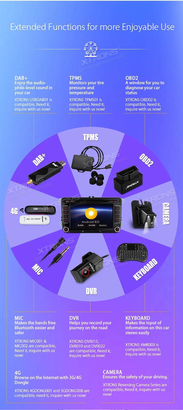 Sale Android 8.0 Octa Core Car DVD Player GPS for VW Vento T5 Transporter Multivan Tiguan Touran Sharan Magotan Golf MK6 Caddy 26