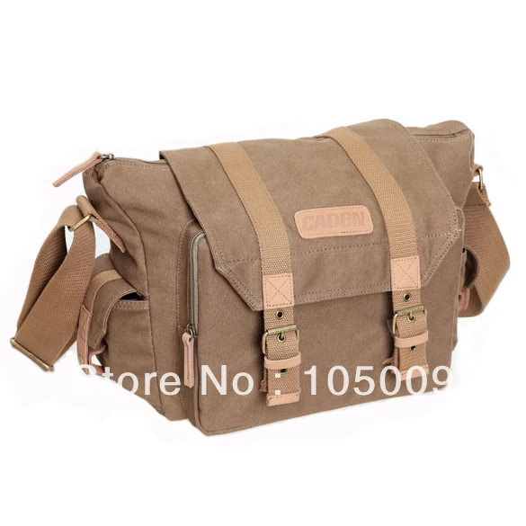 F1 Shoulder Canvas Waterproof Camera Bag Case for casual retro Canon nikon pentax sony