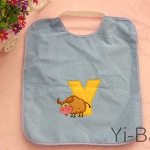 Yb0020-06 Baby Bib водонепроницаемый нагрудник Burp Полотна младенческой слюны полотенца 12 шт./компл