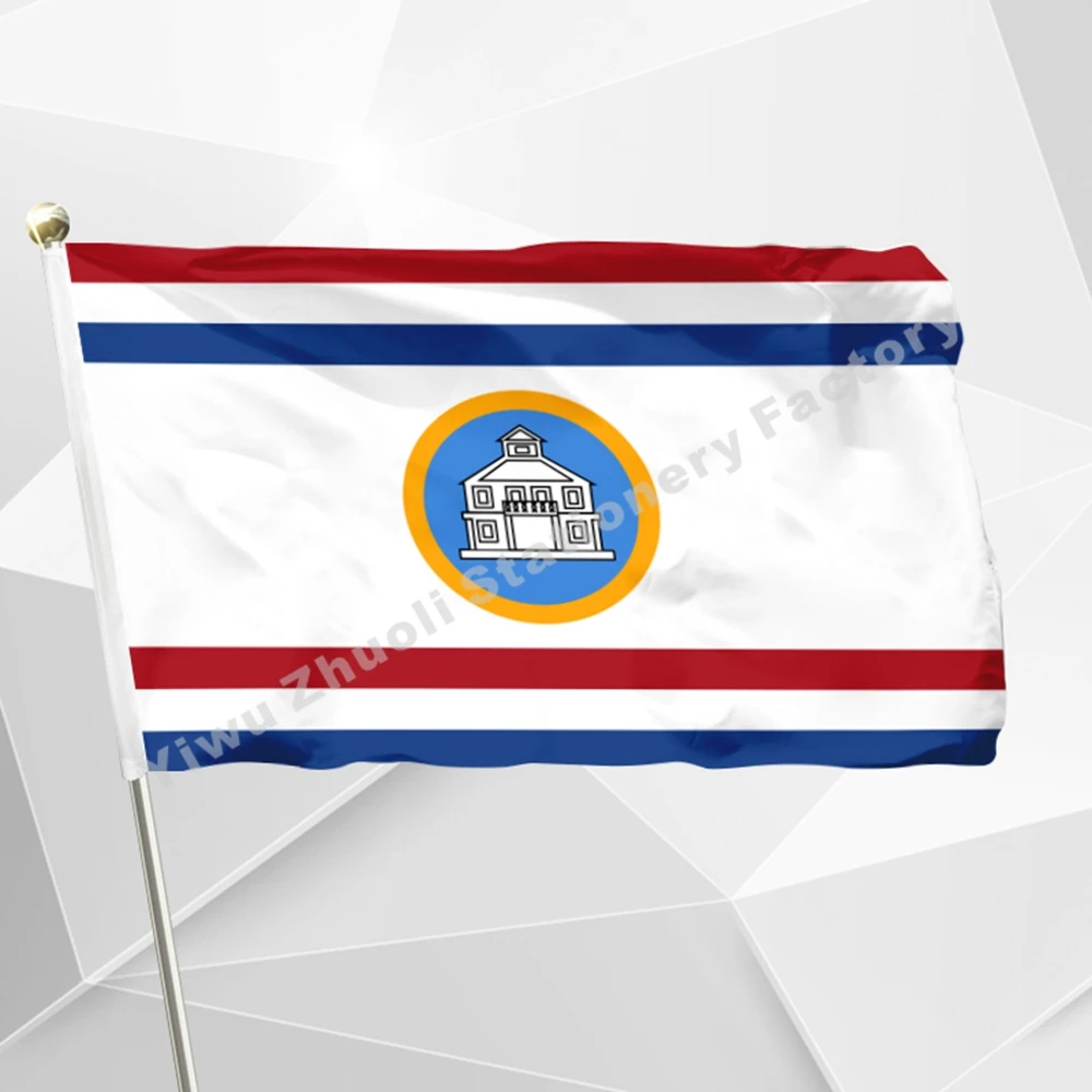 

Netherlands Governor Sint Maarten Flag 150X90cm (3x5FT) 120g 100D Polyester Double Stitched High Quality Banner Free Shipping