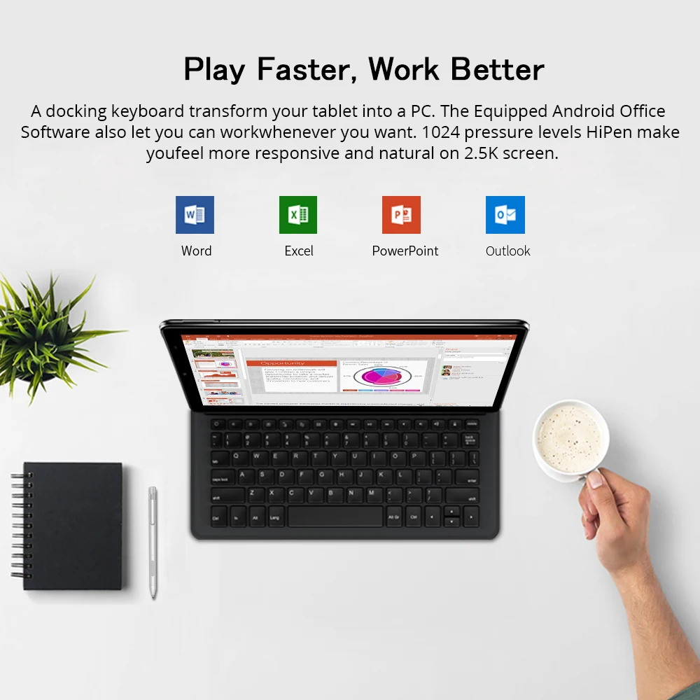 CHUWI Hi9 Plus 10,8 дюймов 2560*1600 дисплей MTK6797 X27 Deca Core 4 Гб 128 ГБ Android 8,0 планшеты двойной Wifi Две камеры 7000 мАч