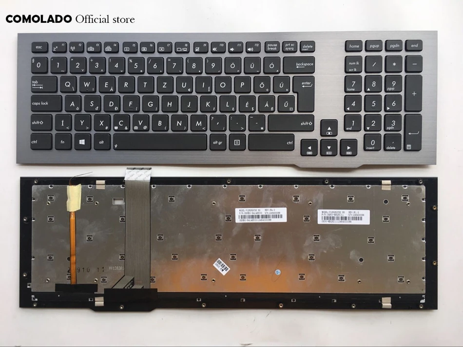 HU Hungary клавиатура для ASUS G75 G75V G75VW G75VX подсветка ноутбука макет | Компьютеры и офис