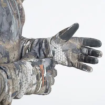 Новинка, мужские охотничьи перчатки Sitka, быстросохнущие камуфляжные толстые зимние перчатки, походные, для спорта на открытом воздухе, Golve, США Размер s-xl, Sitka