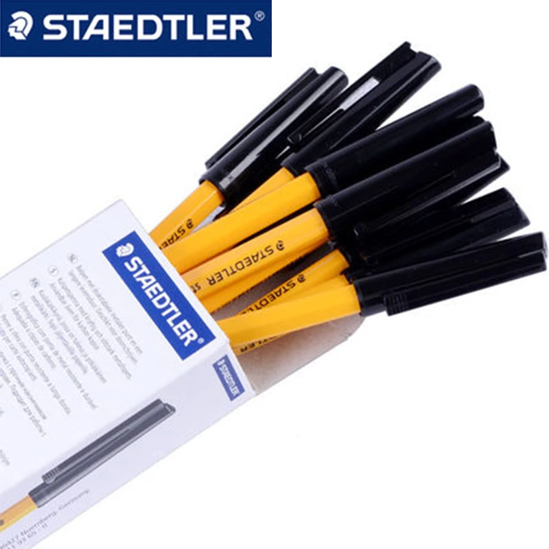 Staedtler Stick 430 м шариковая ручка 0,7 мм 10 шт./лот красный синий черный Shool& офисные принадлежности