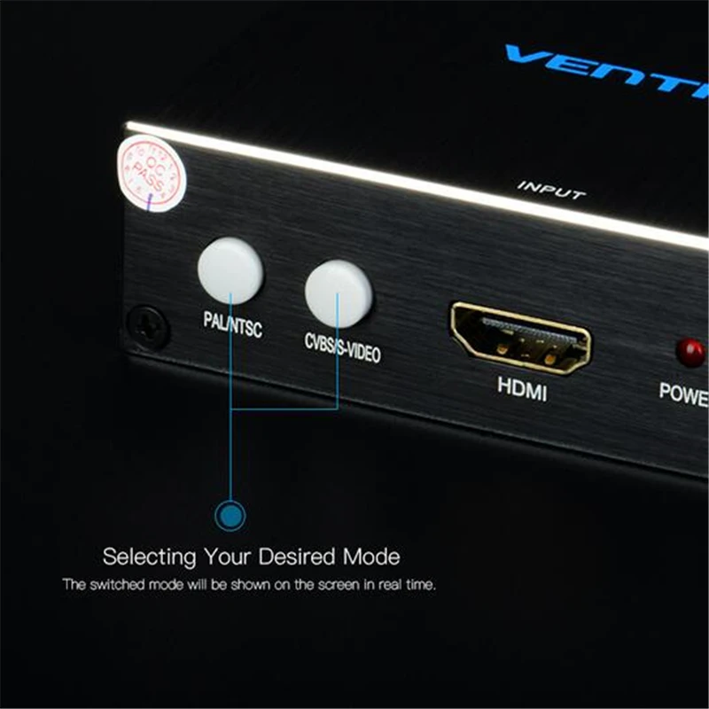 Адаптер Vention HDMI в RCA/AV аудио конвертер AV S Video R/L 720P 1080P для ПК PS3 Xbox HDTV VCR DVD RCA|vention hdmi|hdmi