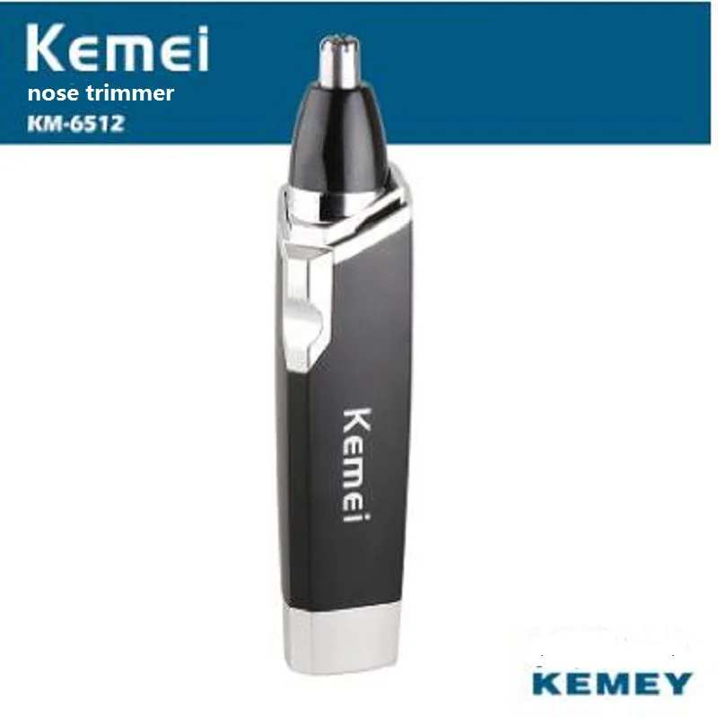 KEMEI 6512 Nose Hair Trimmer Clipper Eyebrow Shave Wool Device Knife