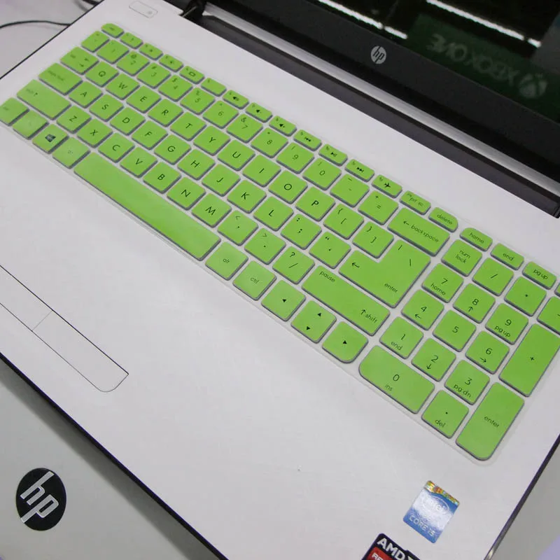 Чехол для клавиатуры ноутбука Защитная крышка для hp pavilion15 ENVY 15 17 g15 WASD игры d101 e027 e065tx CQ15-a101TX - Цвет: Green
