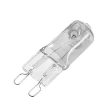 Kaigelin, супер яркий галогенный светильник G9, 25 Вт, 40 Вт, 60 Вт, галогенная лампа G9, 220 В, 3000 К, теплый белый, для помещений, прозрачная галогенная лампа G9