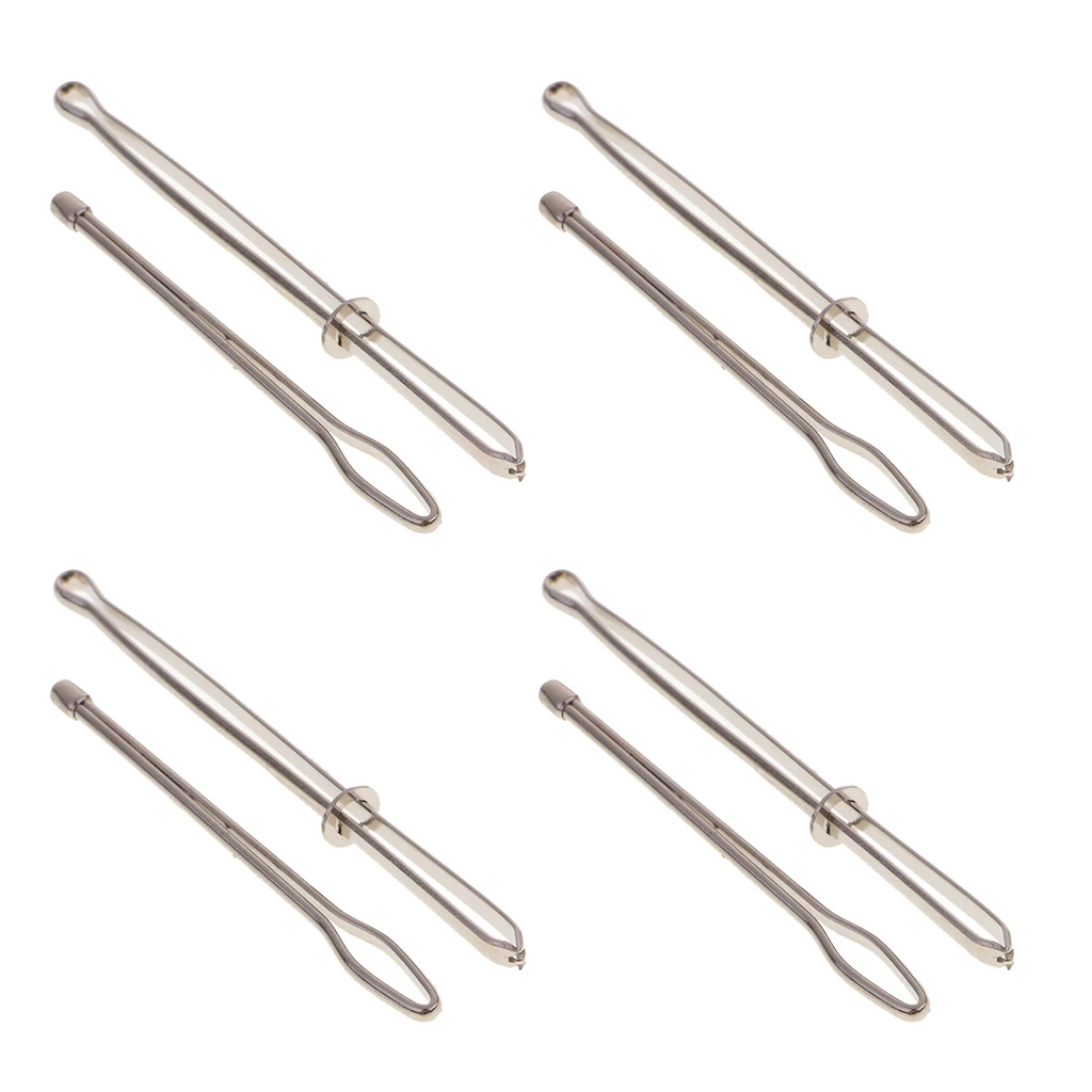 8 Pcs Sewing Bodkins Pinch Threader Elastic Ribbon Craft Easy Insert Into Tool Set