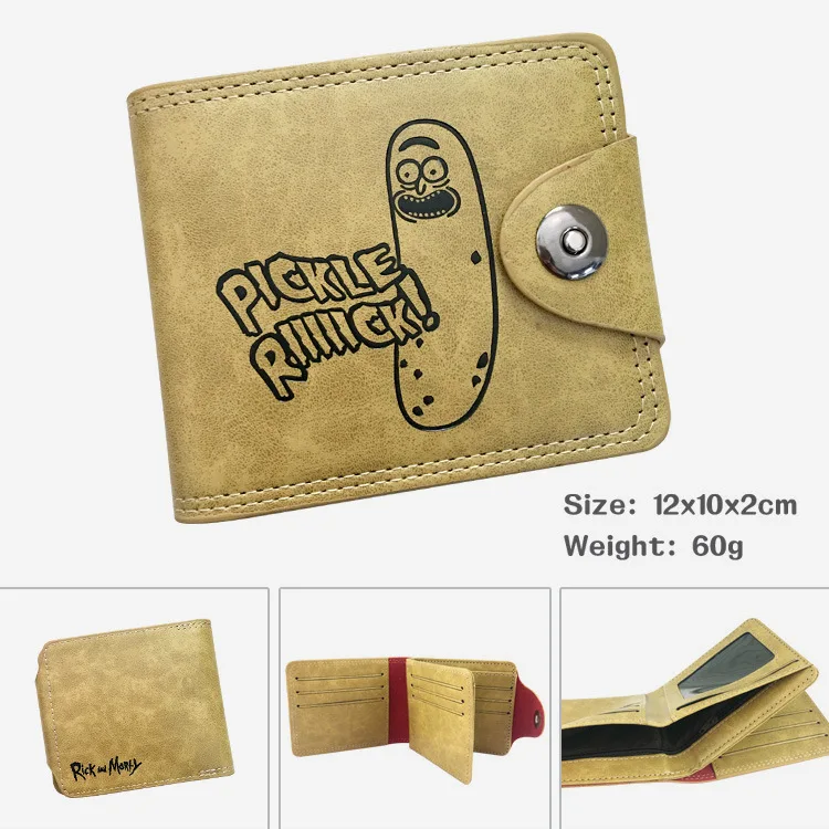 Rick модный кошелек из искусственной кожи в стиле аниме, сумка для денег, бумажники, карманные Кошельки для монет, повседневные кошельки для карт, унисекс, подарки, Морти