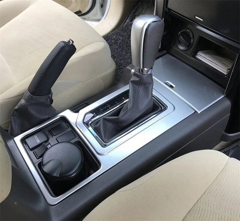 Для 2010 2016 Toyota Land Cruiser Prado FJ 150 ABS коробка переключения передач Панель отделка крышка