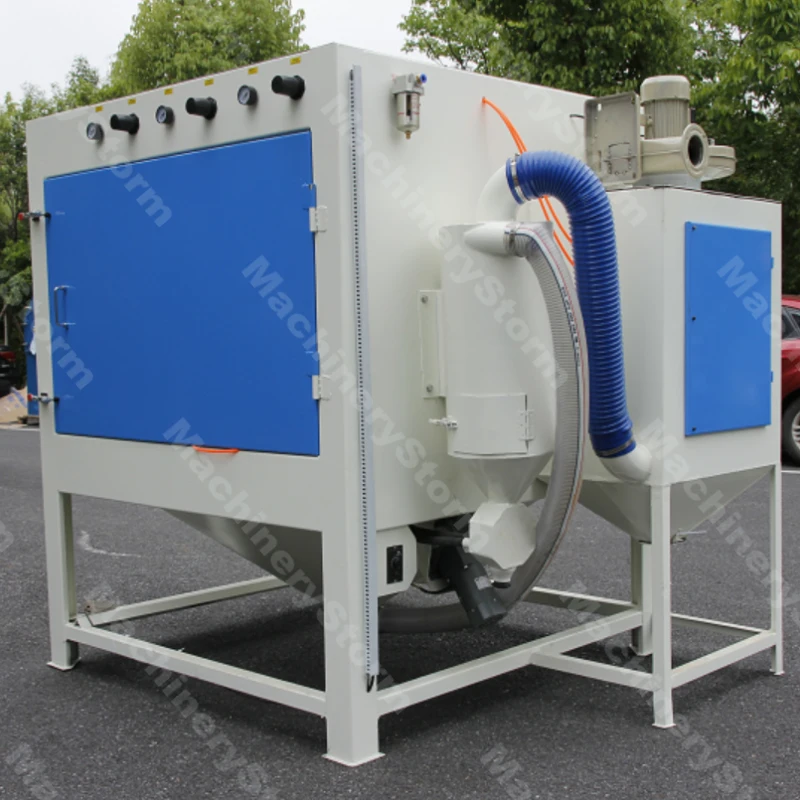sandblasting machine with dustless system