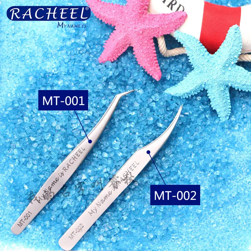 False Eyelash Extension Stainless Steel Tweezer Pincers Industrial Anti static Hyperfine High Precision Tweezers