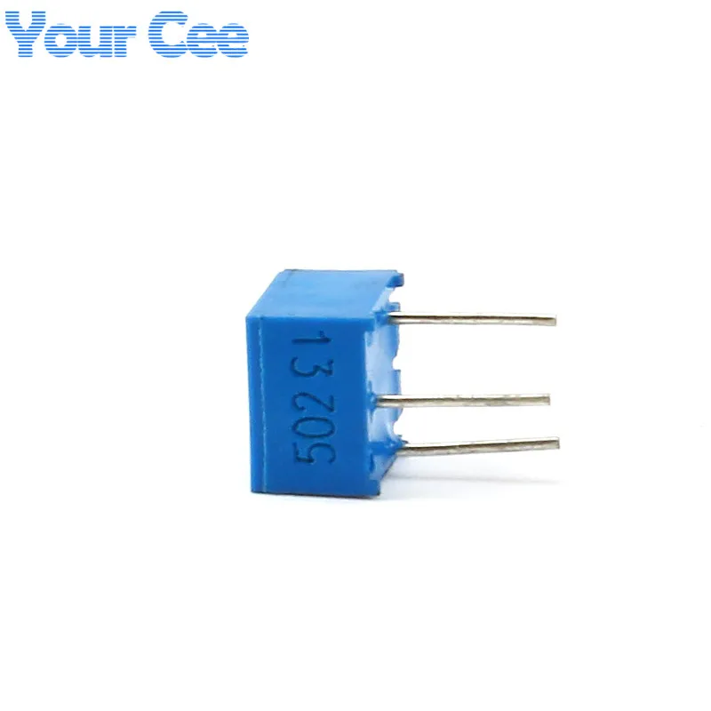 10pcs 3362 Trimmer Potentiometer 3362P Variable Resistor Adjustable Resistance 101 102 103 104 201 202 203 204 501 500 502 503 multiturn potentiometer trimmer potentiometer adjustable resistor